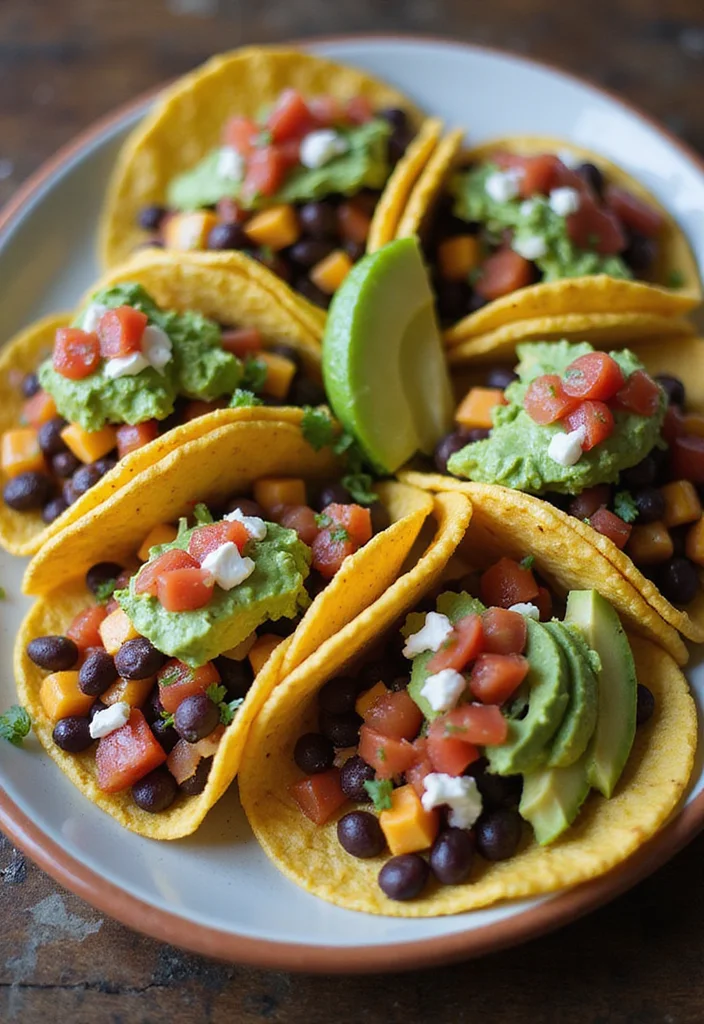 12 Meatless Dinner Recipes for Simple Weeknight Cooking - 6. Black Bean and Corn Tacos