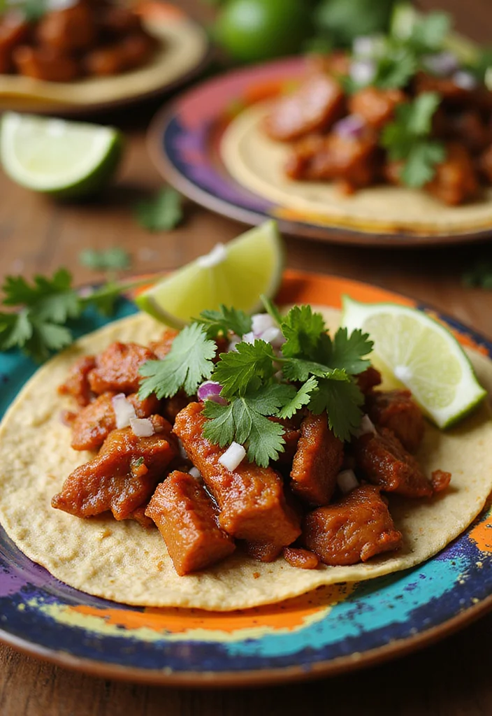 12 Mexican Vegan Recipes with Bold Spices - 1. Vegan Tacos al Pastor