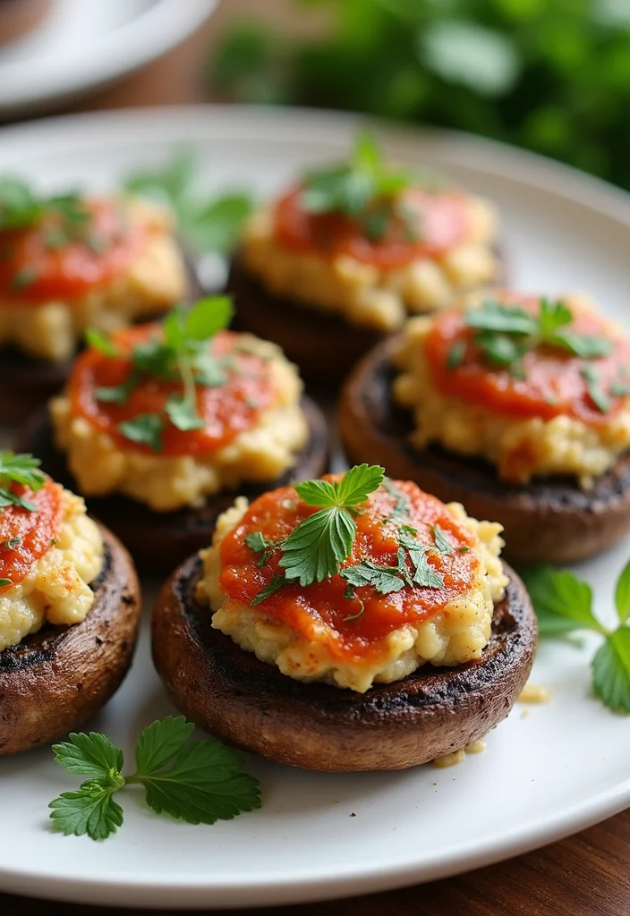 12 Mushroom Dinner Recipes for Rich Savory Flavor - 3. Stuffed Portobello Mushrooms