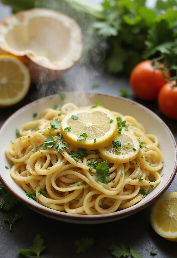 12 One Pot Dinner Recipes for Easy Cleanup - 1. One Pot Lemon Garlic Pasta