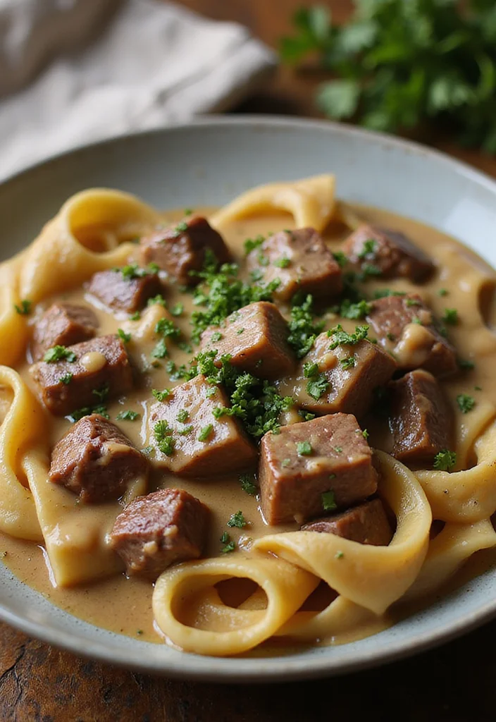12 One Pot Dinner Recipes for Easy Cleanup - 7. One Pot Beef Stroganoff