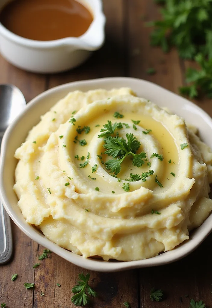 12 Sunday Dinner Recipes for Cozy Gatherings - 11. Garlic Herb Mashed Potatoes