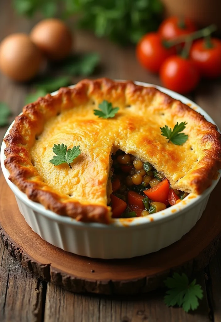 12 Sunday Dinner Recipes for Cozy Gatherings - 7. Vegetable Pot Pie