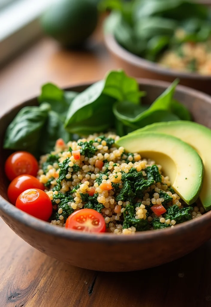12 Vegan Breakfast Recipes for Bright Mornings - 8. Savory Quinoa Breakfast Bowl