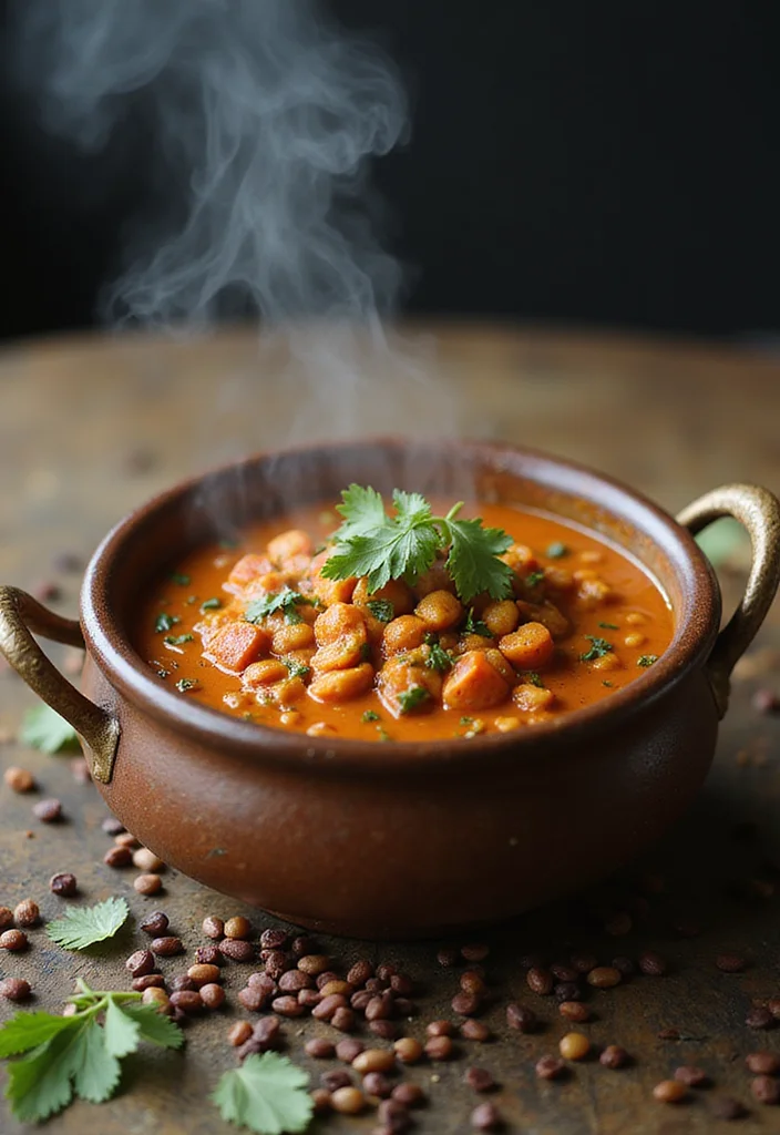12 Vegan Curry Recipes for Warm Easy Dinners - 2. Spicy Lentil Curry