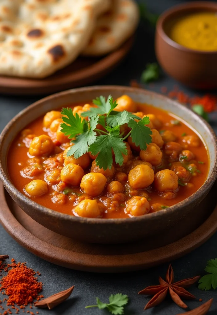 12 Vegan Curry Recipes for Warm Easy Dinners - 9. Chana Masala