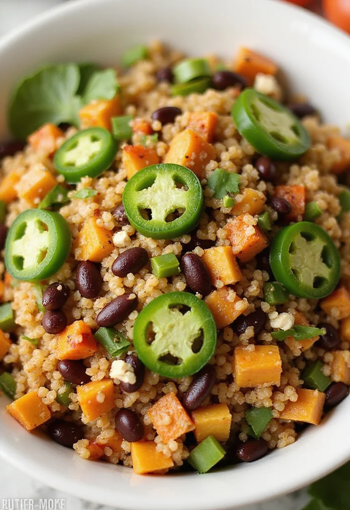 12 Vegan Quinoa Recipes for Light Protein Meals - 11. Spicy Quinoa Salad