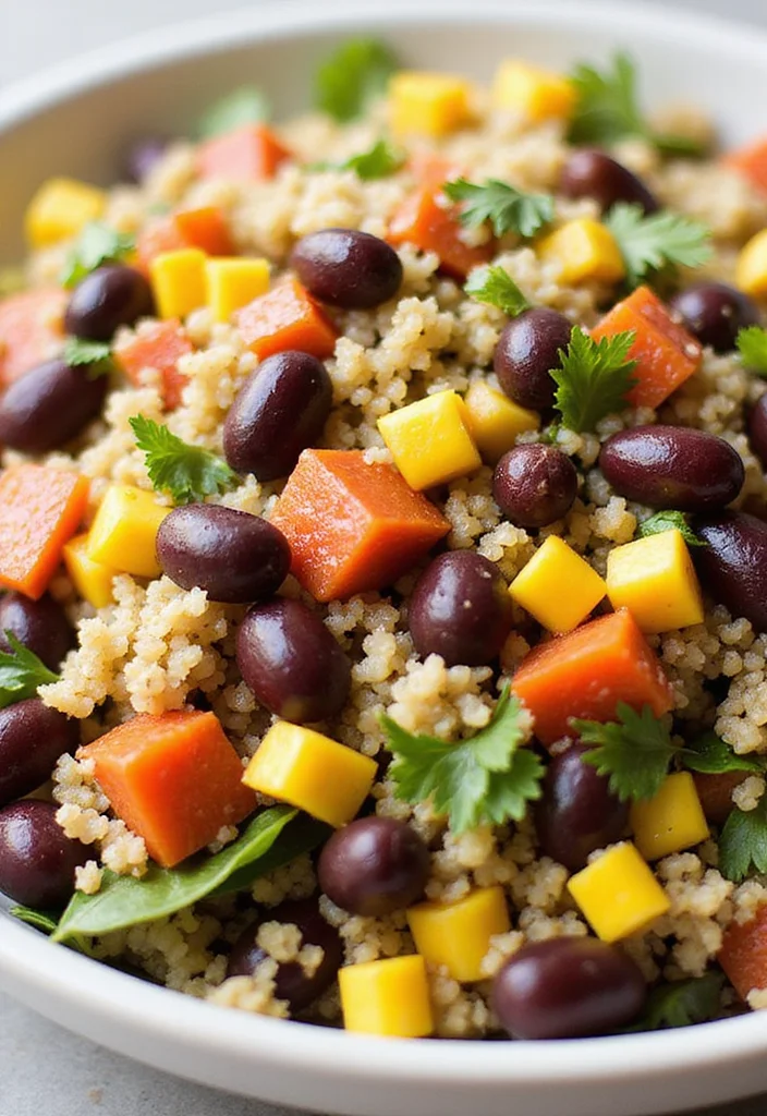 12 Vegan Quinoa Recipes for Light Protein Meals - 2. Quinoa and Black Bean Salad