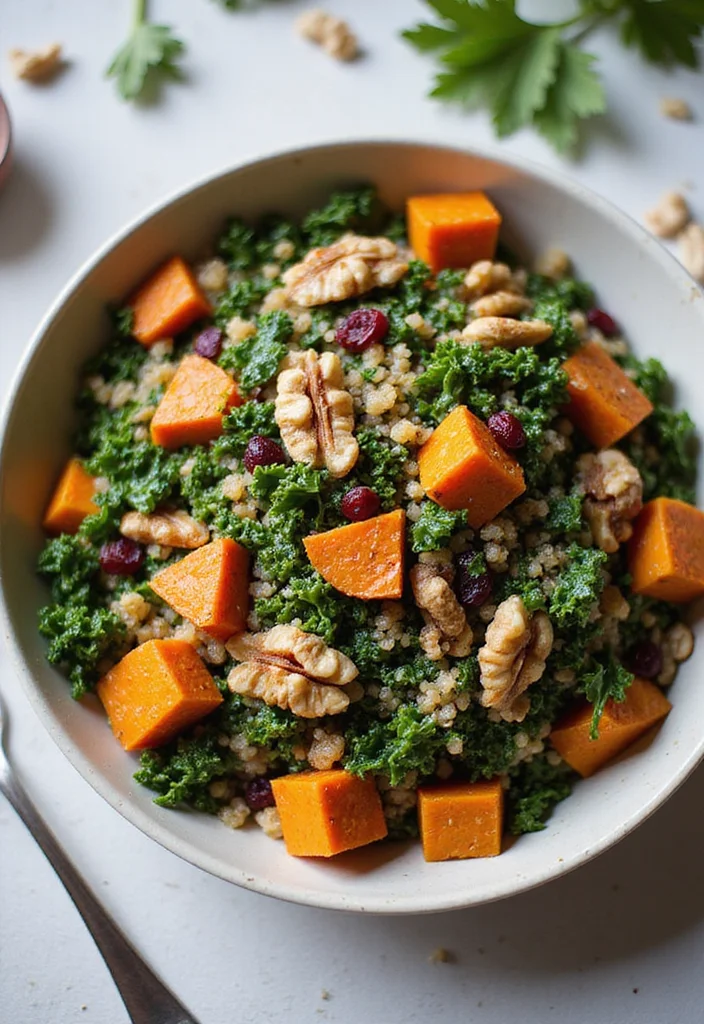 12 Vegan Quinoa Recipes for Light Protein Meals - 3. Sweet Potato and Quinoa Salad