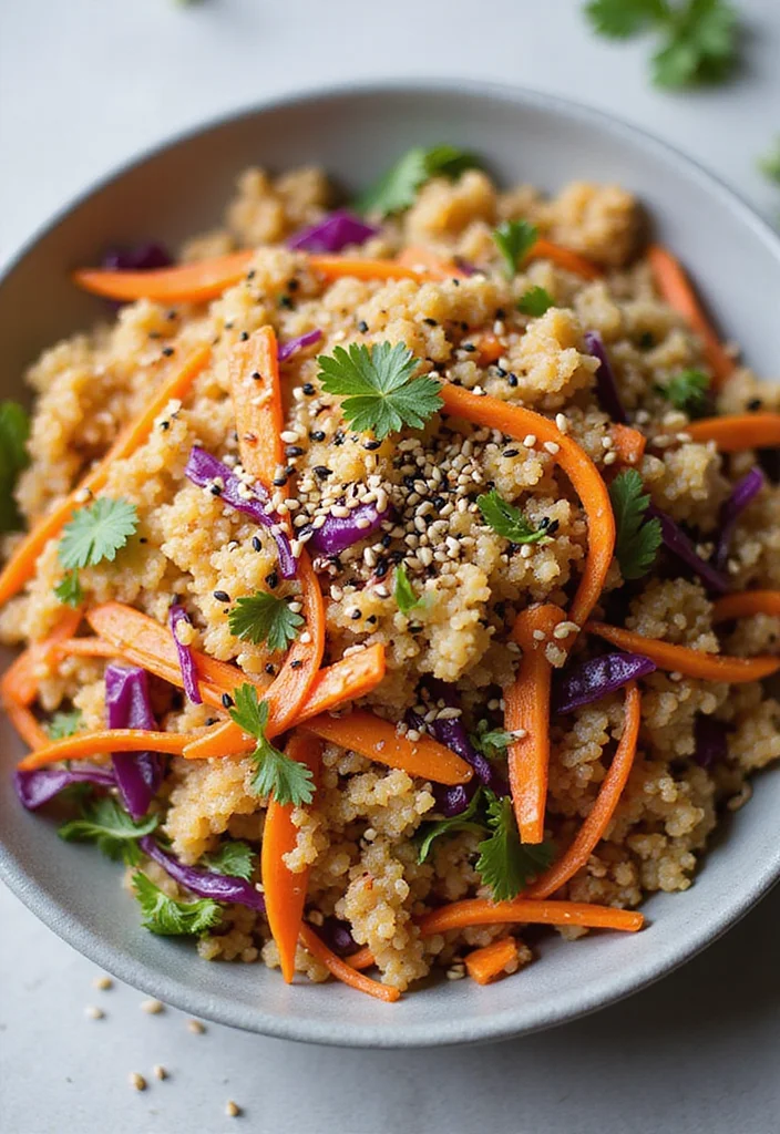 12 Vegan Quinoa Recipes for Light Protein Meals - 4. Asian Quinoa Salad