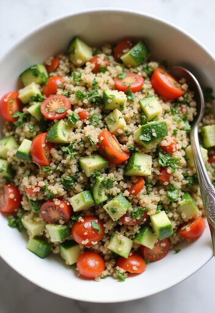 12 Vegan Quinoa Recipes for Light Protein Meals - 5. Quinoa Tabbouleh