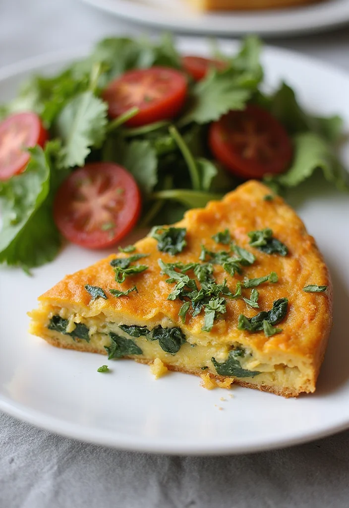 12 Vegan Sweet Potato Recipes for Comfort Meals - 12. Sweet Potato and Spinach Frittata
