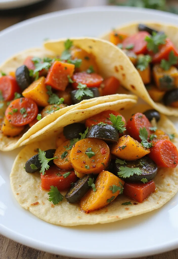 12 Vegan Taco Recipes Full of Fresh Flavor - 12. Ratatouille Tacos