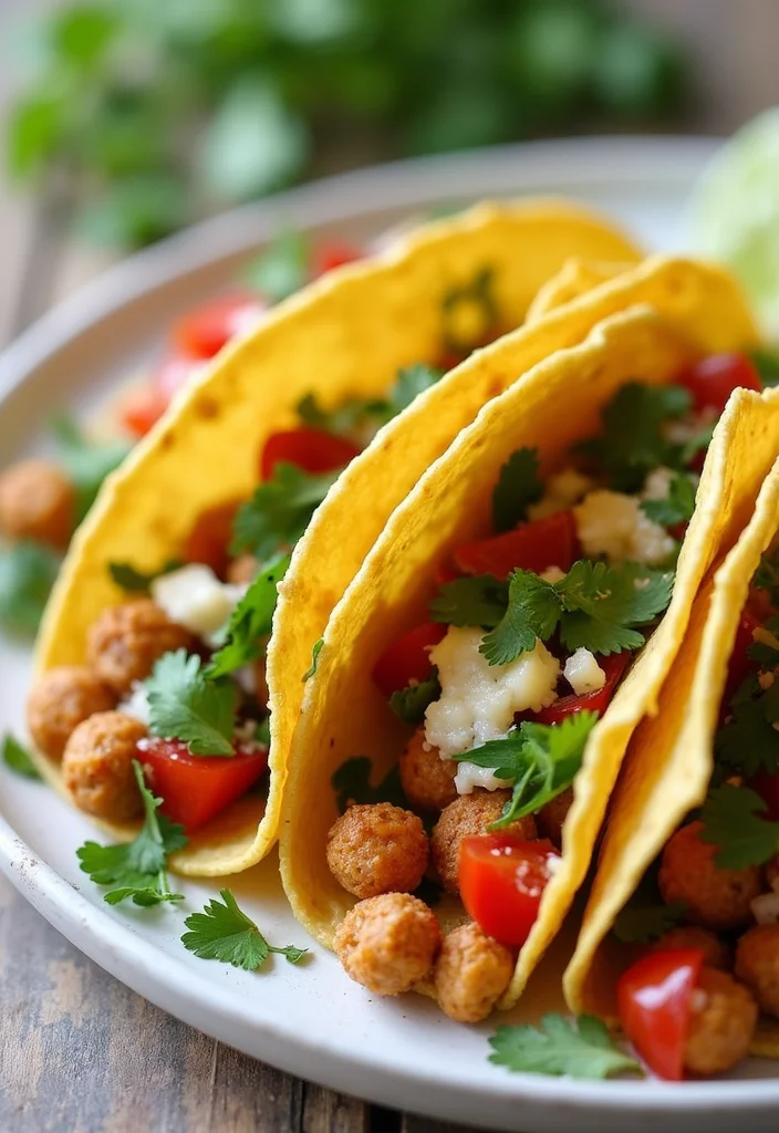 12 Vegan Taco Recipes Full of Fresh Flavor - 3. Mediterranean Chickpea Tacos