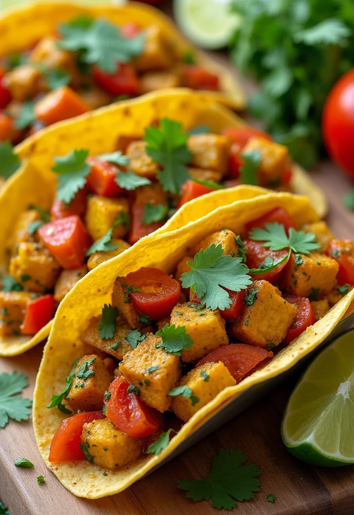 12 Vegan Taco Recipes Full of Fresh Flavor - 5. Curried Vegetable Tacos