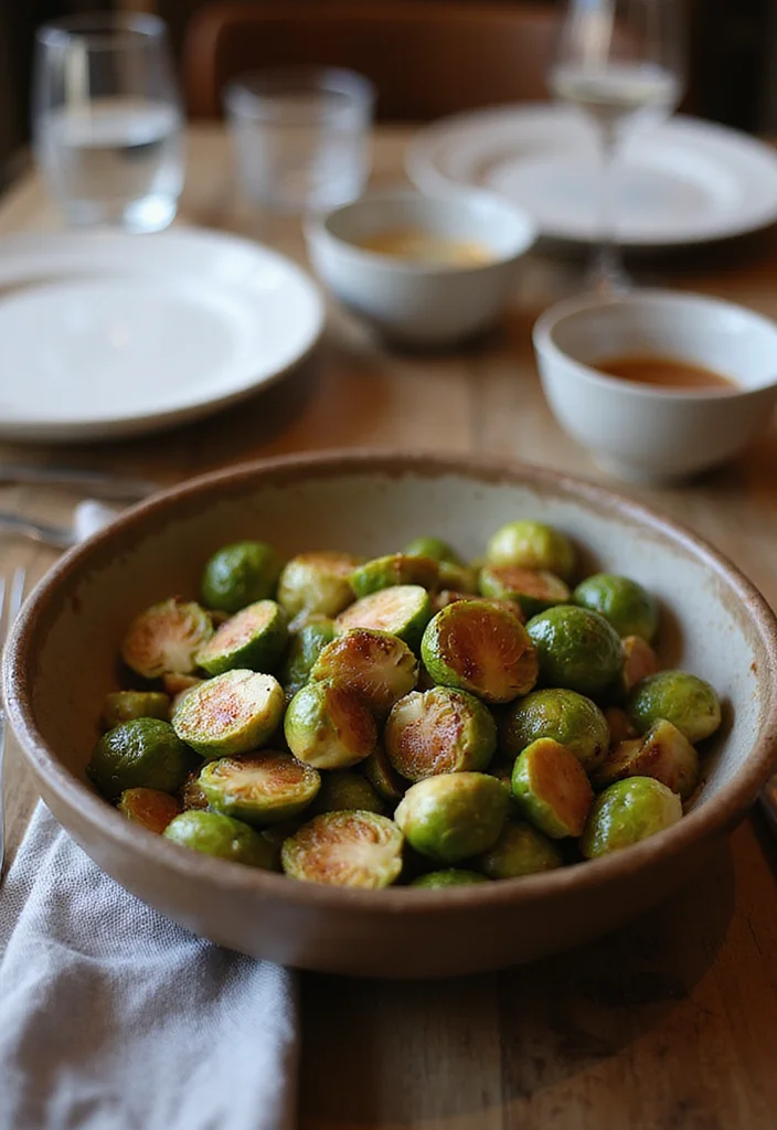 12 Winter Dinner Recipes for Warm Comfort Meals - 11. Maple Glazed Brussels Sprouts