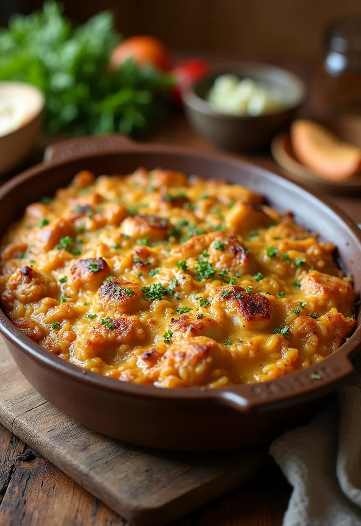12 Winter Dinner Recipes for Warm Comfort Meals - 5. Cozy Chicken and Wild Rice Casserole